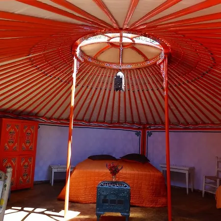 Yourte D'ardeche Avec Piscine Privee Lyxtält Etables (Ardeche)